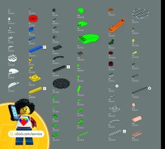 LEGO 11504 instructions page 58 – build guide