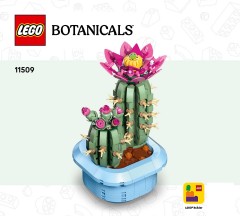 LEGO 11509 instructions page 1 – build guide