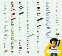 LEGO 11509 instructions page 59 – build guide