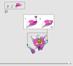 LEGO 11510 instructions page 21 – build guide