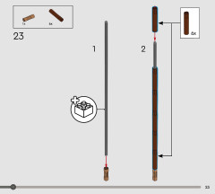 LEGO 11510 instructions page 23 – build guide