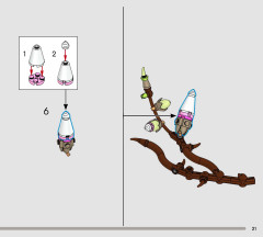 LEGO 11510 instructions page 21 – build guide