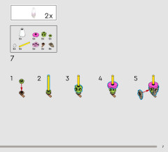 LEGO 11510 instructions page 7 – build guide