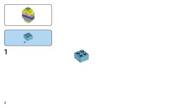 LEGO 11717 instructions page 2 – build guide