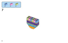 LEGO 11717 instructions page 8 – build guide