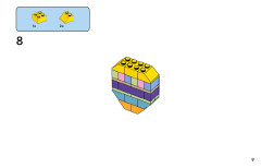 LEGO 11717 instructions page 9 – build guide