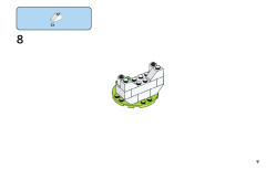 LEGO 11717 instructions page 9 – build guide