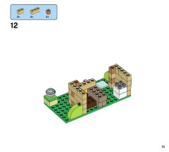 LEGO 11717 instructions page 13 – build guide