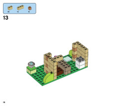LEGO 11717 instructions page 14 – build guide