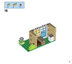LEGO 11717 instructions page 17 – build guide
