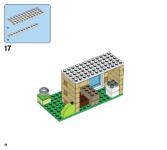 LEGO 11717 instructions page 18 – build guide