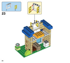 LEGO 11717 instructions page 24 – build guide