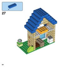 LEGO 11717 instructions page 28 – build guide