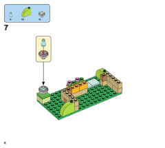 LEGO 11717 instructions page 8 – build guide