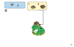 LEGO 11717 instructions page 17 – build guide