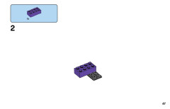 LEGO 11717 instructions page 47 – build guide