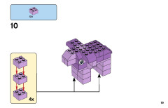 LEGO 11717 instructions page 19 – build guide