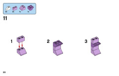 LEGO 11717 instructions page 20 – build guide