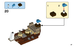 LEGO 11717 instructions page 47 – build guide