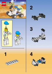LEGO 1180 instructions page 1 – build guide