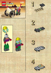 LEGO 1183 instructions page 1 – build guide