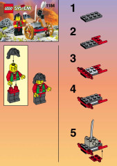 LEGO 1184 instructions page 1 – build guide