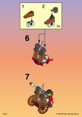 LEGO 1184 instructions page 2 – build guide
