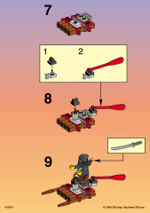 LEGO 1185 instructions page 2 – build guide
