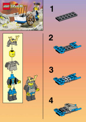 LEGO 1186 instructions page 1 – build guide
