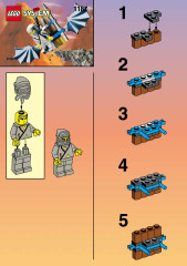 LEGO 1187 instructions page 1 – build guide