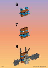 LEGO 1187 instructions page 2 – build guide