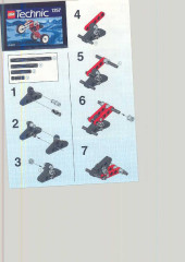 LEGO 1257 instructions page 1 – build guide