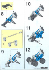 LEGO 1258 instructions page 2 – build guide