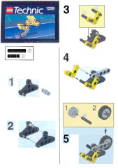 LEGO 1259 instructions page 1 – build guide