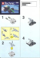 LEGO 1260 instructions page 1 – build guide