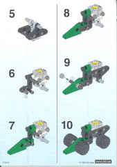 LEGO 1260 instructions page 2 – build guide