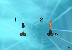 LEGO 1374 instructions page 13 – build guide