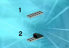 LEGO 1374 instructions page 3 – build guide