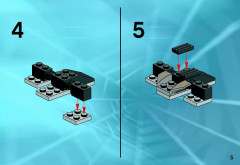 LEGO 1374 instructions page 5 – build guide