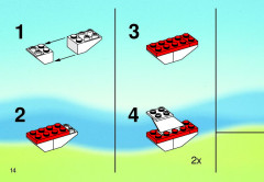 LEGO 1817 instructions page 14 – build guide