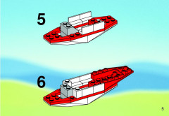 LEGO 1817 instructions page 5 – build guide