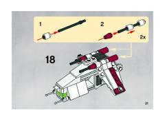 LEGO 20010 instructions page 21 – build guide