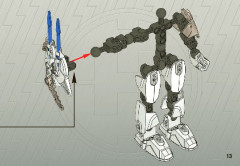 LEGO 2063 instructions page 13 – build guide