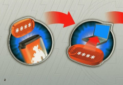 LEGO 2063 instructions page 2 – build guide