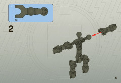 LEGO 2063 instructions page 5 – build guide