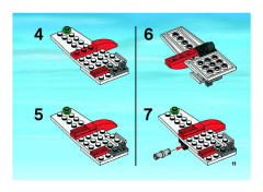 LEGO 2064 instructions page 11 – build guide