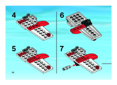 LEGO 2064 instructions page 14 – build guide
