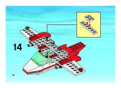 LEGO 2064 instructions page 16 – build guide