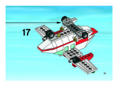 LEGO 2064 instructions page 21 – build guide