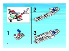 LEGO 2064 instructions page 4 – build guide